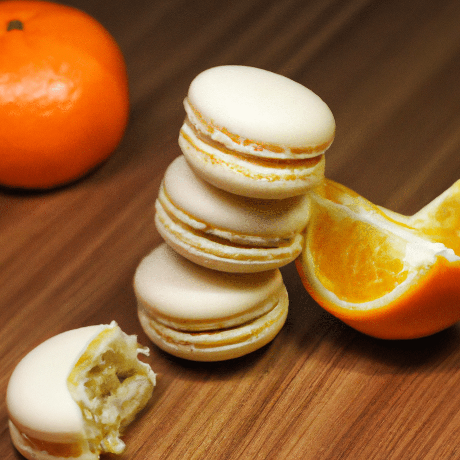 macarons-de-mandarina-con-crema-un-sabor-citrico-unico